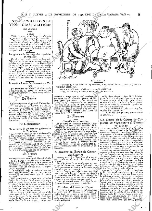 ABC MADRID 05-11-1931 página 27