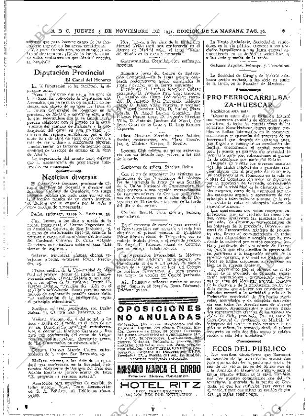 ABC MADRID 05-11-1931 página 36