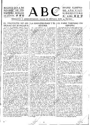 ABC MADRID 06-11-1931 página 15