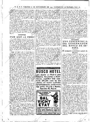ABC MADRID 06-11-1931 página 16