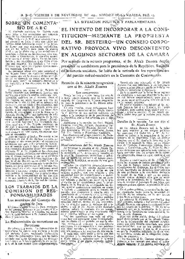 ABC MADRID 06-11-1931 página 17