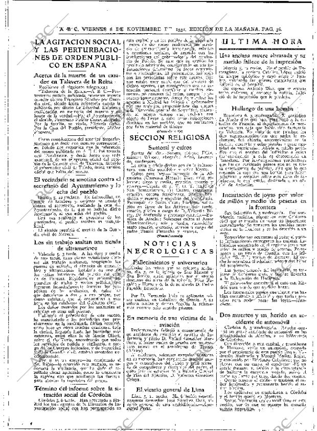 ABC MADRID 06-11-1931 página 38