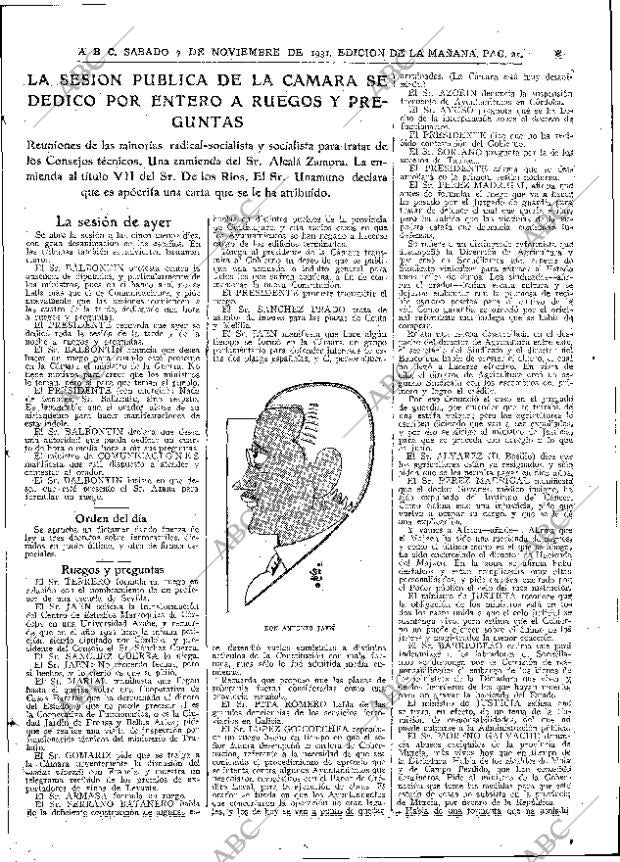 ABC MADRID 07-11-1931 página 21