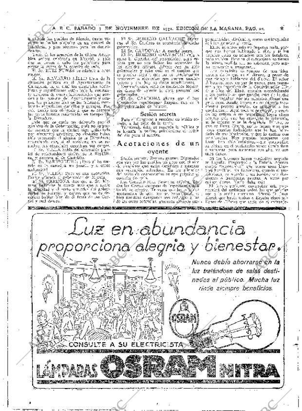 ABC MADRID 07-11-1931 página 22