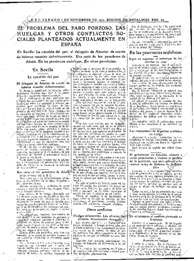 ABC SEVILLA 07-11-1931 página 25