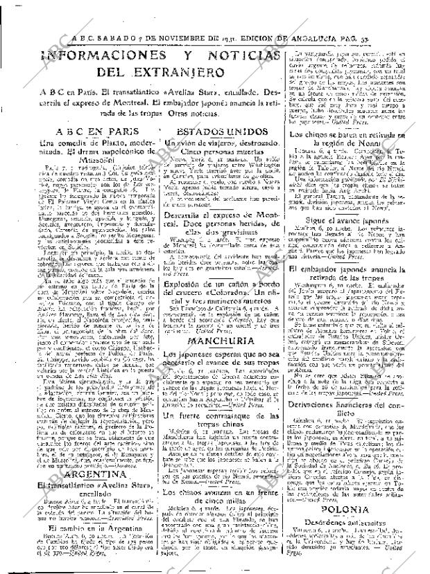 ABC SEVILLA 07-11-1931 página 33