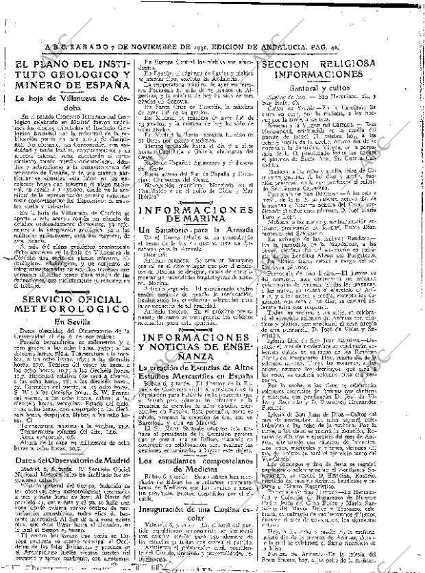 ABC SEVILLA 07-11-1931 página 42
