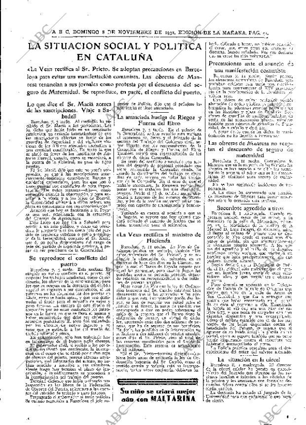 ABC MADRID 08-11-1931 página 41