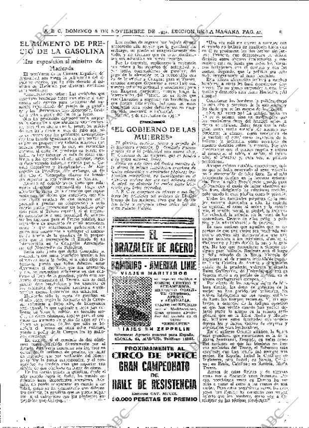 ABC MADRID 08-11-1931 página 42