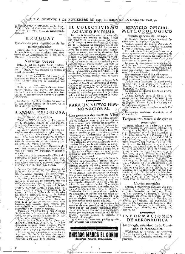 ABC MADRID 08-11-1931 página 56