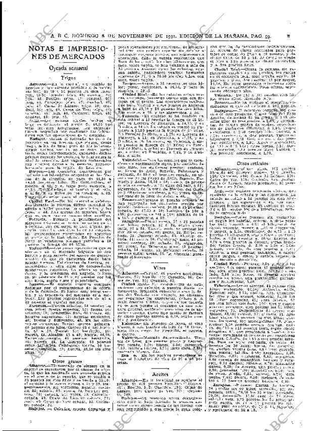 ABC MADRID 08-11-1931 página 59