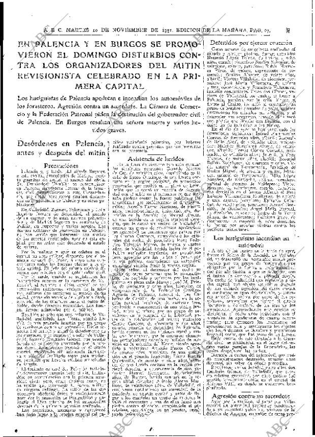 ABC MADRID 10-11-1931 página 27
