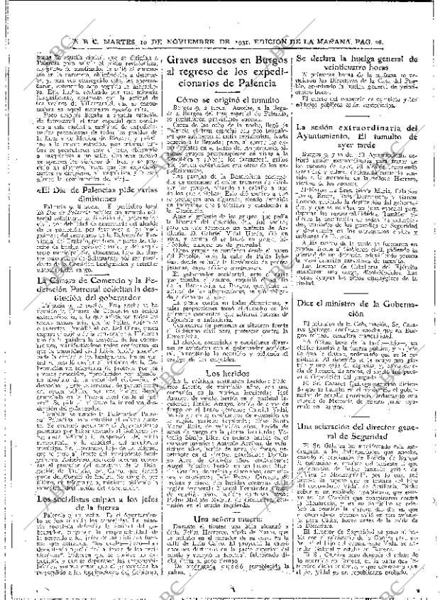 ABC MADRID 10-11-1931 página 28