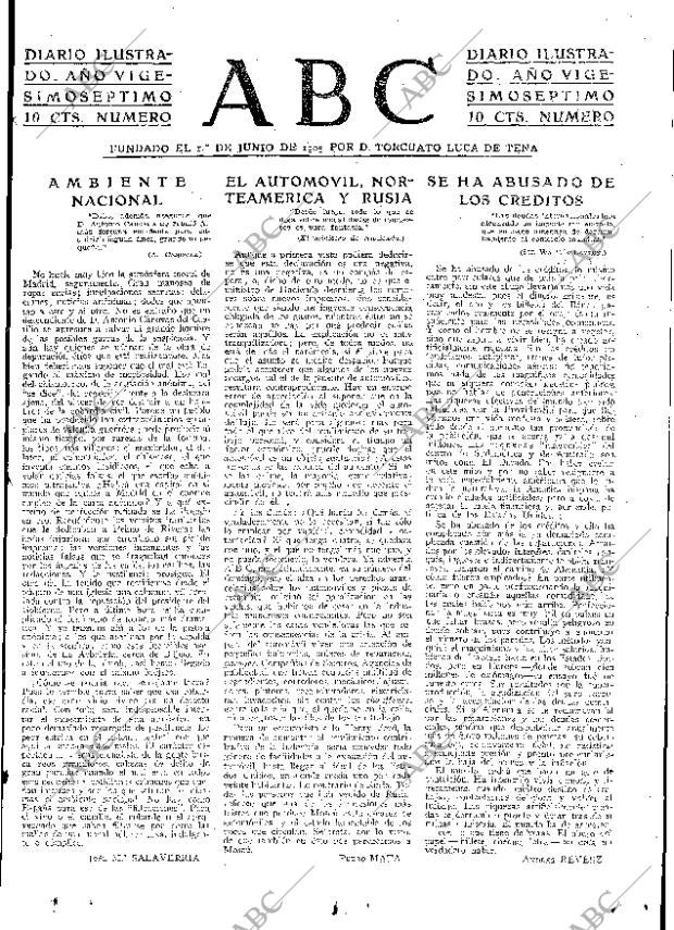 ABC MADRID 10-11-1931 página 3