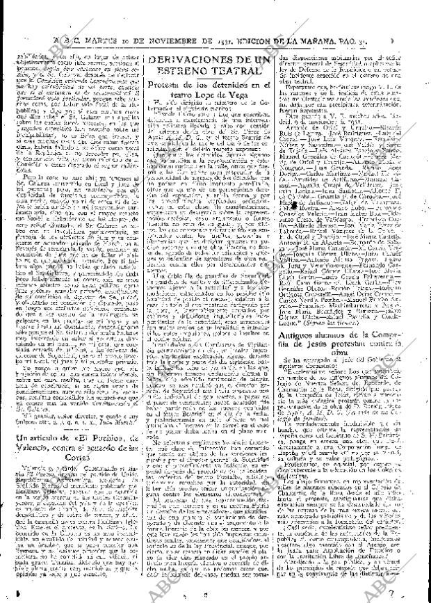 ABC MADRID 10-11-1931 página 31