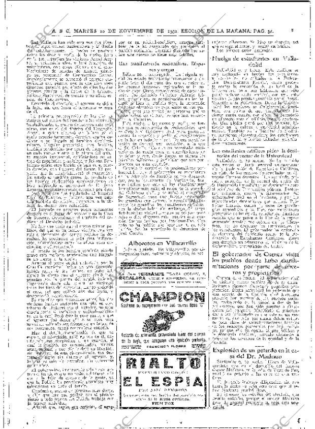 ABC MADRID 10-11-1931 página 34