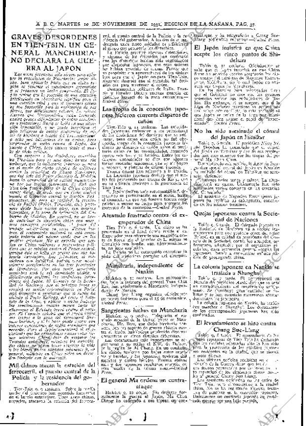 ABC MADRID 10-11-1931 página 37
