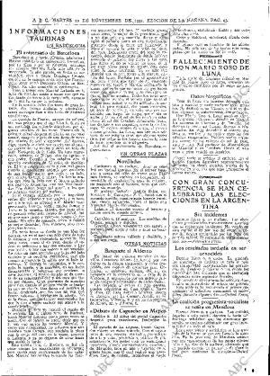 ABC MADRID 10-11-1931 página 45