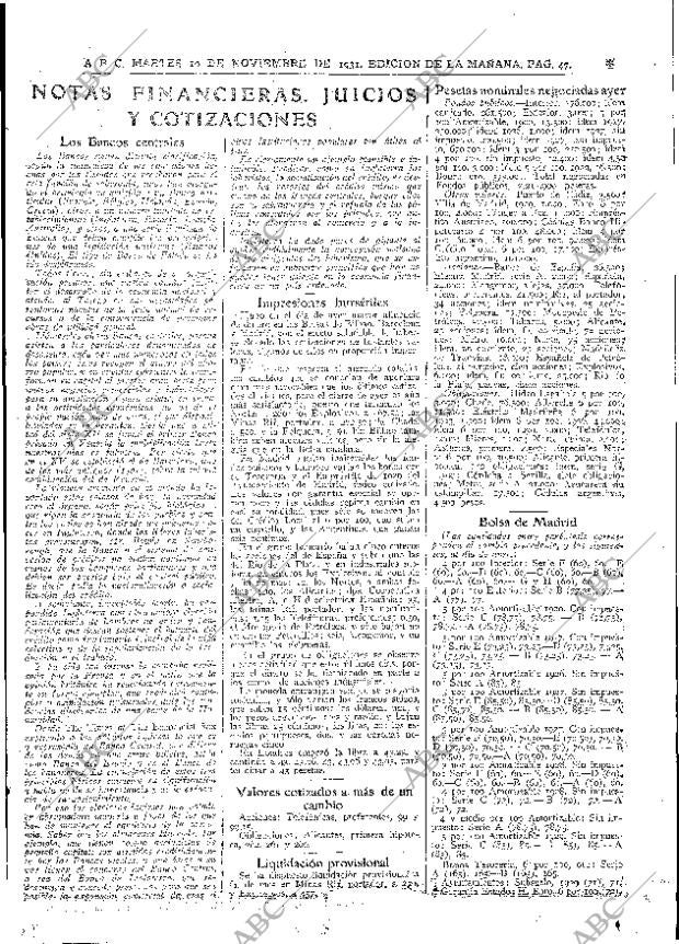 ABC MADRID 10-11-1931 página 47
