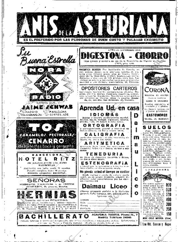 ABC MADRID 11-11-1931 página 2