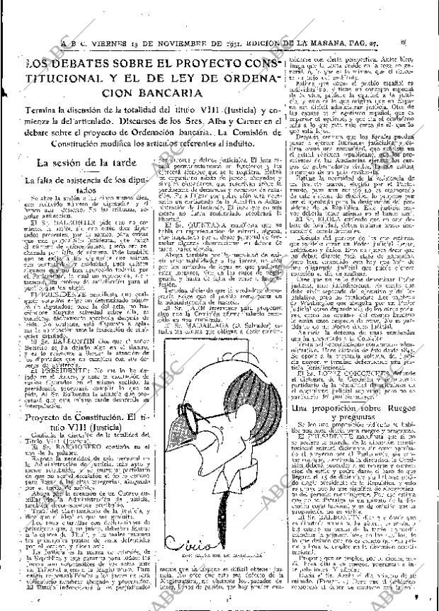 ABC MADRID 13-11-1931 página 27