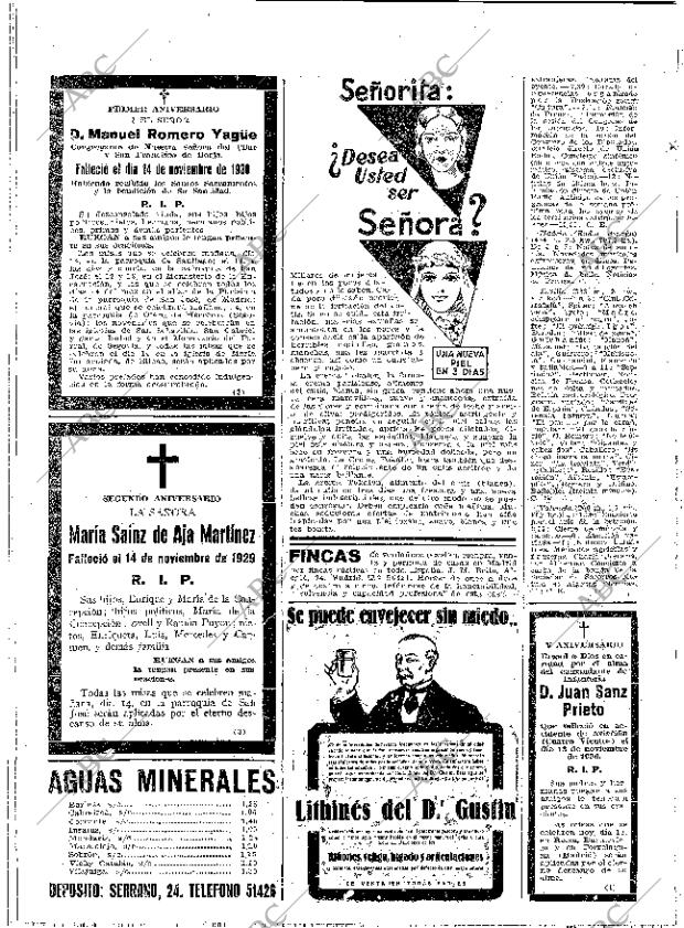 ABC MADRID 13-11-1931 página 46