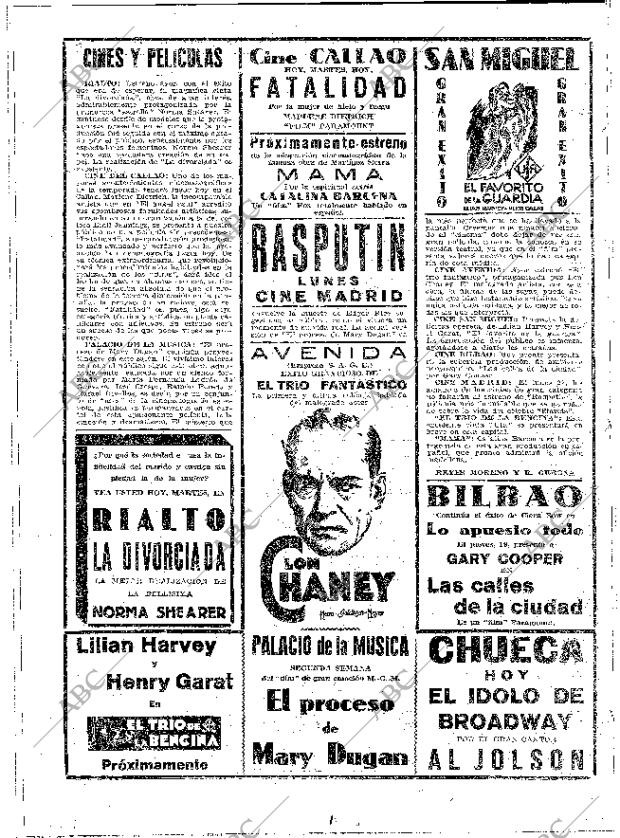 ABC MADRID 17-11-1931 página 22