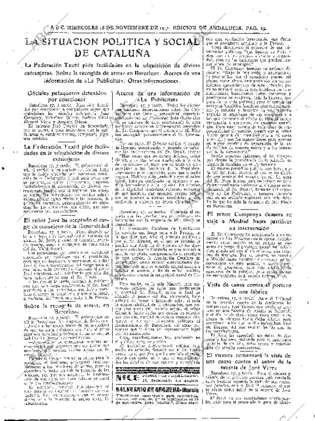 ABC SEVILLA 18-11-1931 página 25