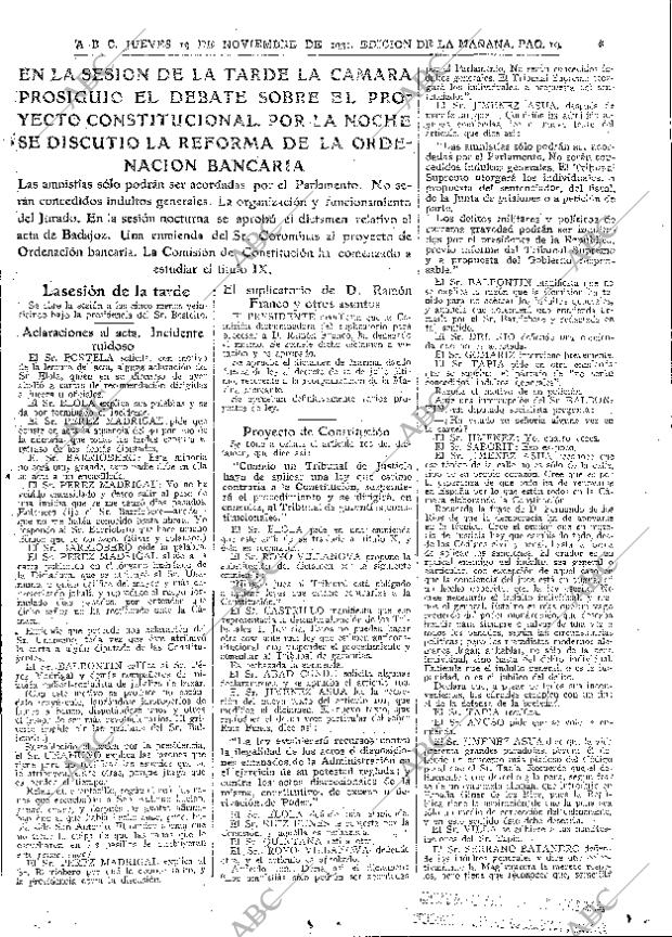 ABC MADRID 19-11-1931 página 19