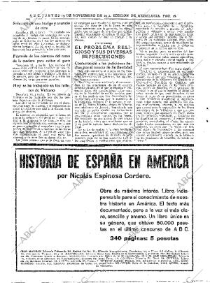 ABC SEVILLA 19-11-1931 página 28