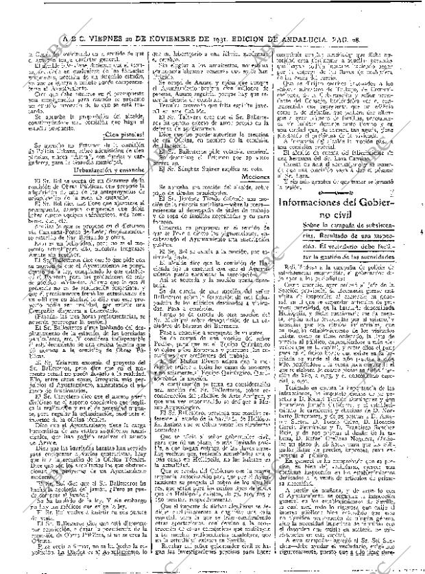 ABC SEVILLA 20-11-1931 página 28