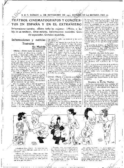ABC MADRID 21-11-1931