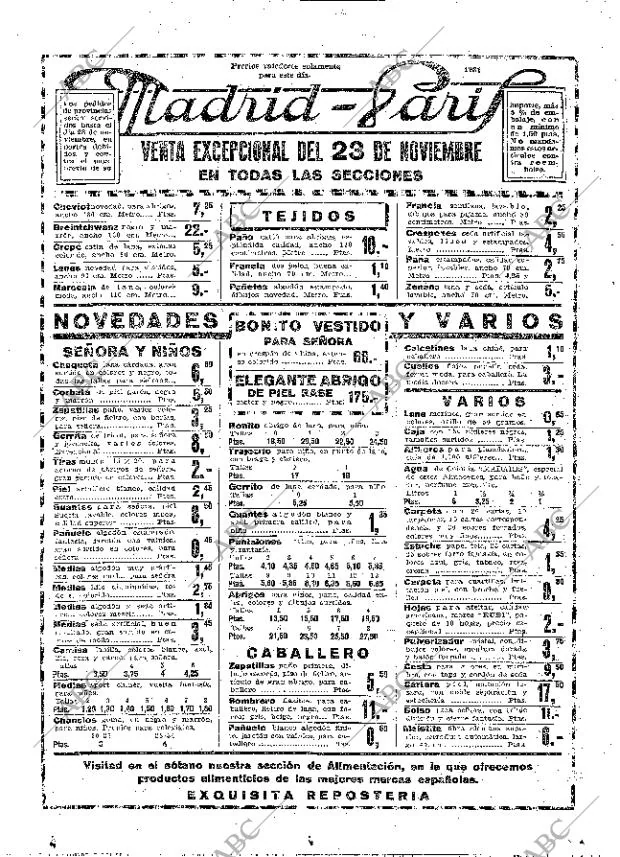 ABC MADRID 22-11-1931 página 34