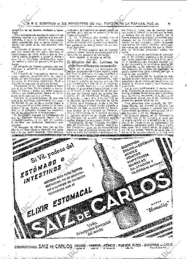 ABC MADRID 22-11-1931 página 42