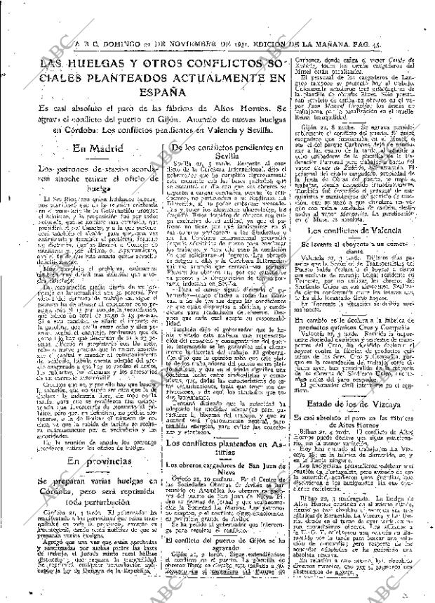 ABC MADRID 22-11-1931 página 45