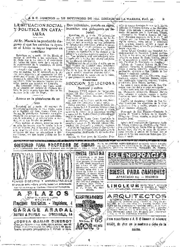 ABC MADRID 22-11-1931 página 58