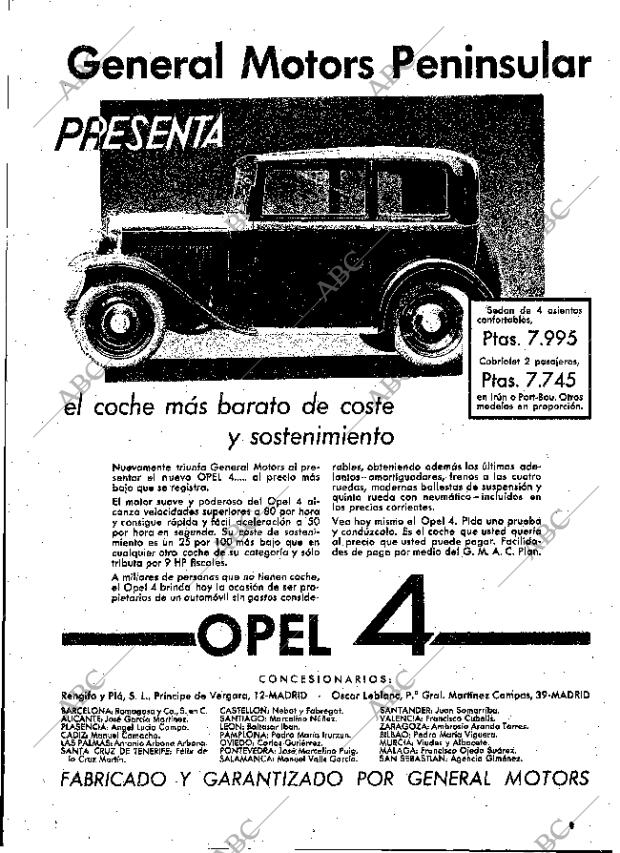 ABC MADRID 22-11-1931 página 9