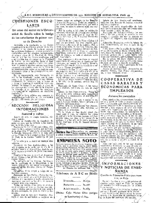 ABC SEVILLA 25-11-1931 página 39