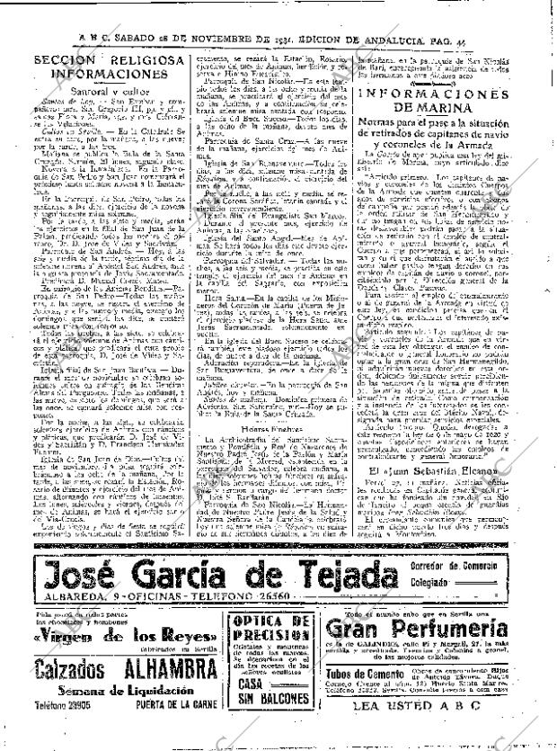 ABC SEVILLA 28-11-1931 página 40