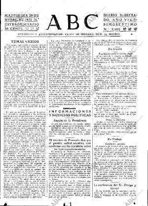 ABC MADRID 29-11-1931 página 23