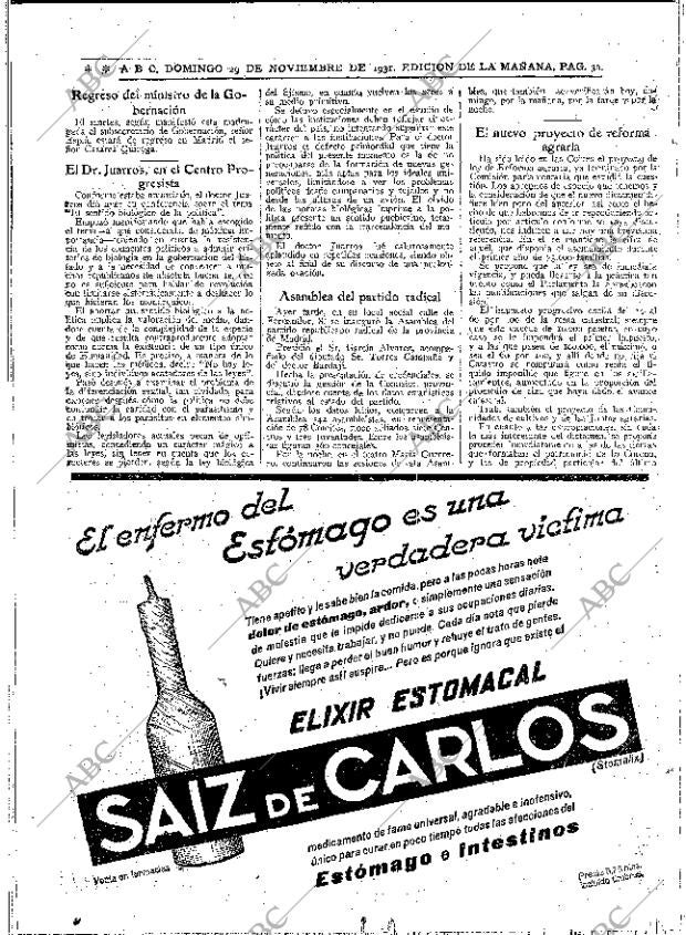 ABC MADRID 29-11-1931 página 24