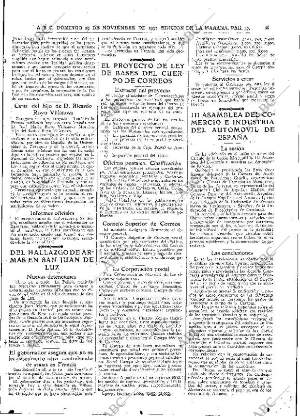 ABC MADRID 29-11-1931 página 29