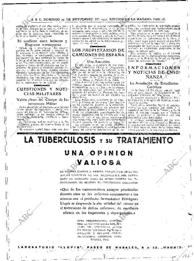 ABC MADRID 29-11-1931 página 38