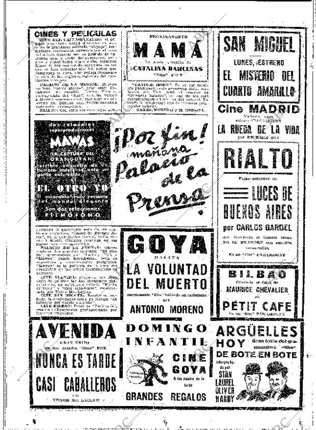 ABC MADRID 29-11-1931 página 46