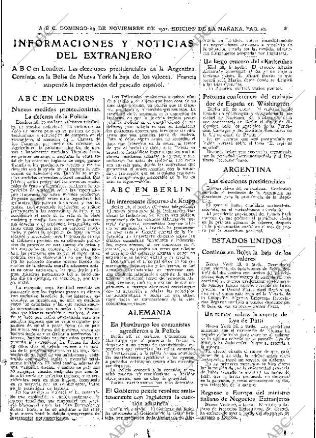 ABC MADRID 29-11-1931 página 49