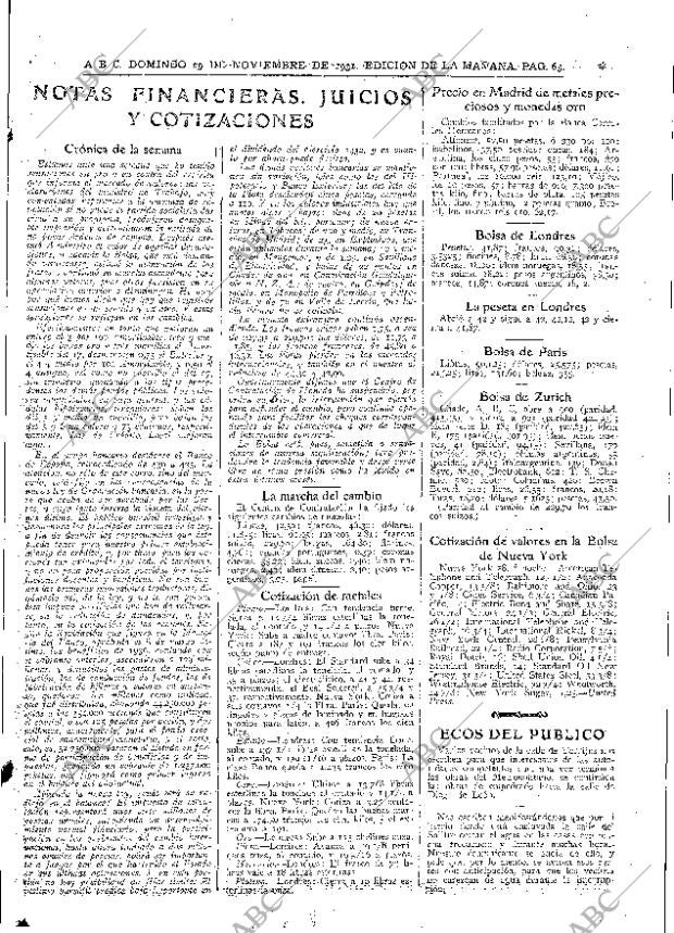 ABC MADRID 29-11-1931 página 57