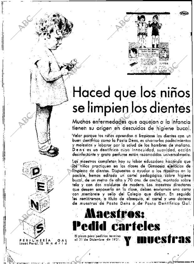ABC MADRID 03-12-1931 página 14