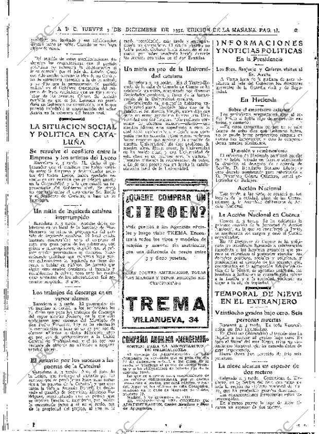 ABC MADRID 03-12-1931 página 18