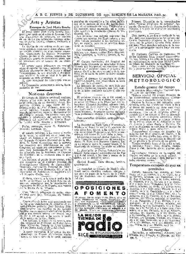 ABC MADRID 03-12-1931 página 34