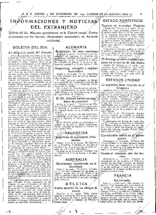 ABC MADRID 03-12-1931 página 37